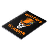 Skull/Hat...RSD/CRPS-Notebook Notizblock (Linke Seite)