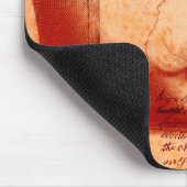 Skull head mouse pad mousepad (Ecke)
