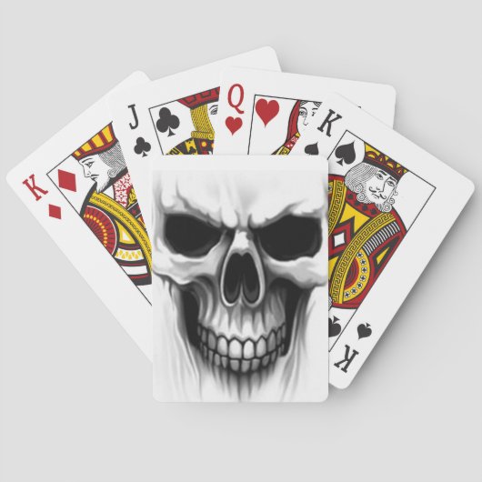 skull head spielkarten (Rückseite)