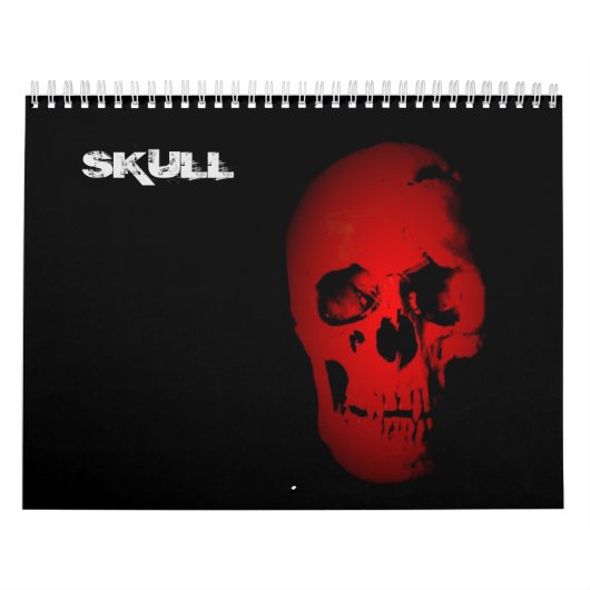 Skull Heavy Metal Punk Rock Fantasy Art Kalender (Titelbild)