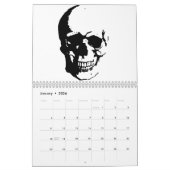 Skull Heavy Metal Punk Rock Fantasy Art Kalender (Jan 2026)