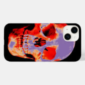 Skull Heavy Metal Rock Fantasy Art Case-Mate iPhone Hülle (Rückseite (Horizontal))
