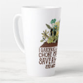 Skull I Garden, also ersticke ich nicht Menschen, Milchtasse (Linke Ecke)