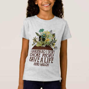 Skull I Garden, also ersticke ich nicht Menschen, T-Shirt