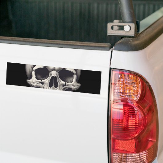 Skull Illustration Autoaufkleber (Auf Lkw)