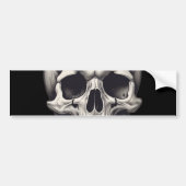 Skull Illustration Autoaufkleber (Vorne)