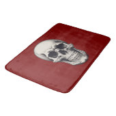 Skull Illustration Badematte (Schrägansicht)