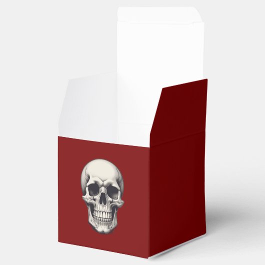 Skull Illustration Geschenkschachtel (Geöffnet)
