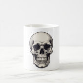 Skull Illustration Kaffeetasse (Mittel)