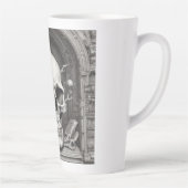 Skull Illustration Milchtasse (Rechts)