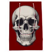 Skull Illustration Mittlere Geschenktüte (Rückseite)