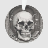 Skull Illustration Ornament (Vorderseite)
