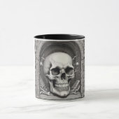 Skull Illustration Tasse (Zentrum)