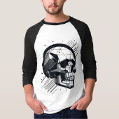 Skull in verschiedenen Stilen 17 T-Shirt (Vorderseite)