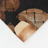 Skull inside: Enthüllung innerer Komplexität Fleecedecke (Ecke)