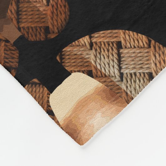 Skull inside: Enthüllung innerer Komplexität Fleecedecke (Ecke)