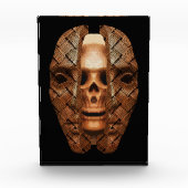 Skull inside: Enthüllung innerer Komplexität Fotoblock (Vorderseite)