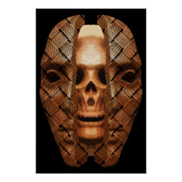 Skull inside: Enthüllung innerer Komplexität Poster