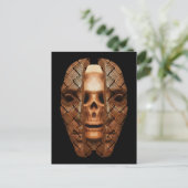 Skull inside: Enthüllung innerer Komplexität Postkarte (Stehend Vorderseite)