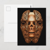 Skull inside: Enthüllung innerer Komplexität Postkarte (Vorne/Hinten)