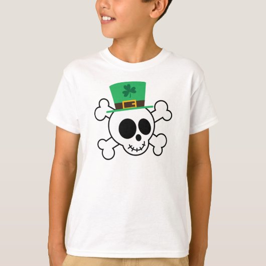 Skull Irish Top Hat (Vorderseite)
