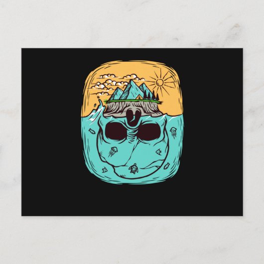 Skull Island Postkarte (Vorderseite)