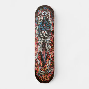 Skull Jaw Punk SK8 Board von Eat Street Skateboard