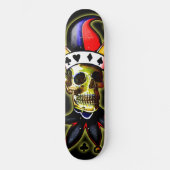 Skull Jester Skateboard (Vorderseite)