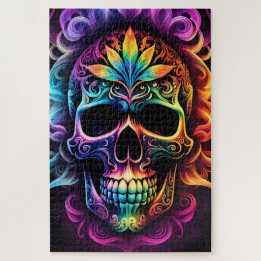 Skull Jigsaw Puzzle (Vertikal)