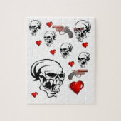 Skull Jigsaw Puzzle (Vertikal)
