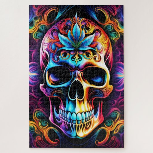 Skull Jigsaw Puzzle (Vertikal)