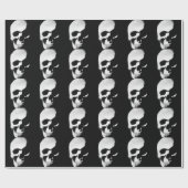 skull.jpg geschenkpapier (Flach)