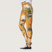 Skull Jungle | Farbiges Muster Leggings (Links)