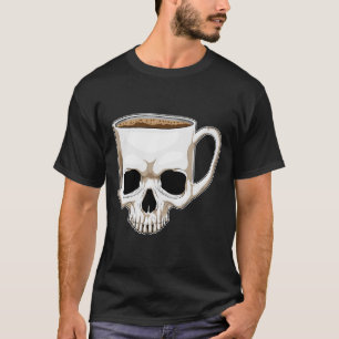 Skull-Kaffee-Tasse T-Shirt