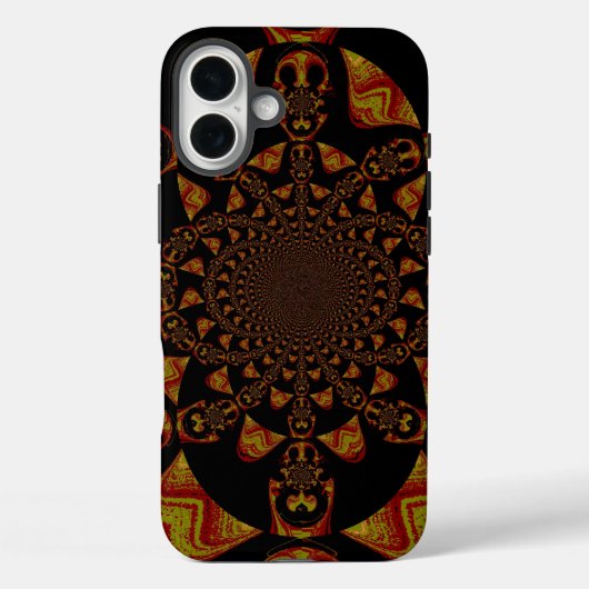 Skull Kaleidoskop Art Print Case-Mate iPhone Hülle (Rückseite)