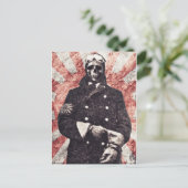 Skull Kamikaze Postkarte (Stehend Vorderseite)