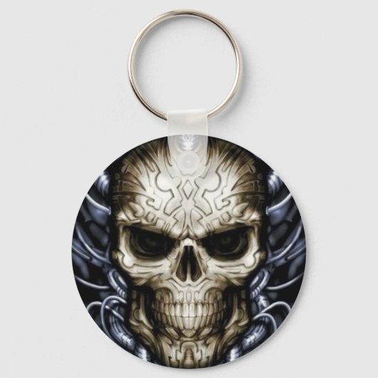 SKULL KEY RING SCHLÜSSELANHÄNGER (Vorderseite)