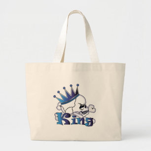 Skull King Jumbo Stoffbeutel