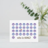 SKULL KING POSTKARTE (Stehend Vorderseite)