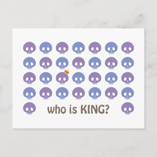 SKULL KING POSTKARTE (Vorderseite)