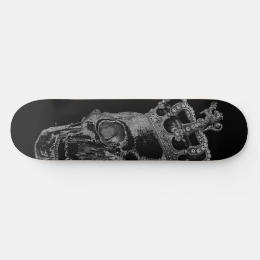 Skull King Skateboard (Horizontal)