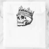 Skull King Sticker (Tasche)