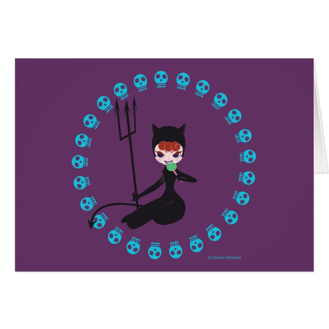 skull&kitty(black) (Vorderseite (Horizontal))