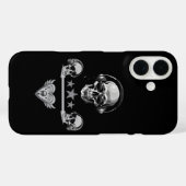 Skull Kopfhörer iPhone 16 Case-Mate Selten Hülle (Rückseite (Horizontal))