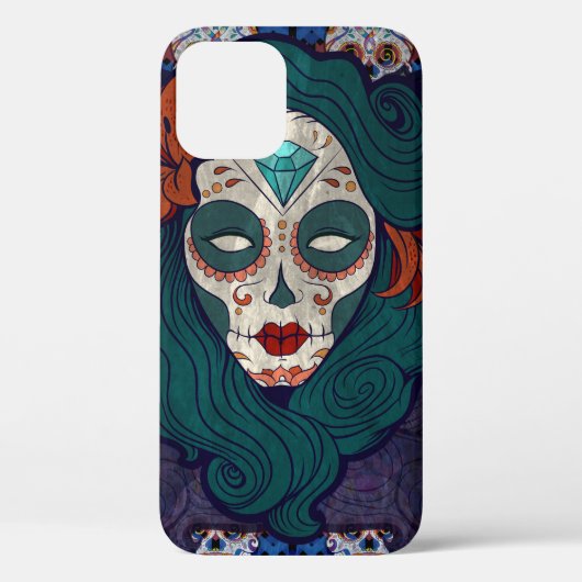 Skull Ladies Case-Mate iPhone Hülle (Rückseite)