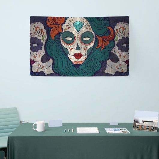 Skull Ladys Banner (Messeveranstaltung)