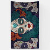 Skull Ladys Banner (Vertikal)