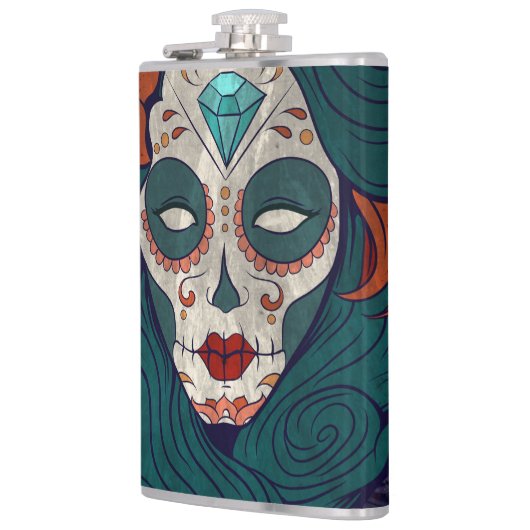 Skull Ladys Flachmann (Links)