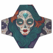 Skull Ladys Fußball (Flach)