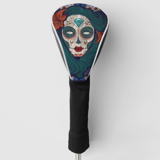 Skull Ladys Golf Headcover (Vorderseite)